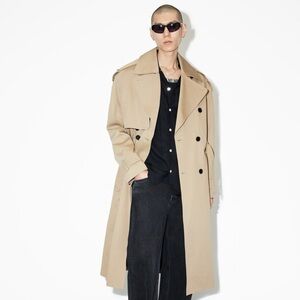 AllSaints Spencer Coat Sandy Brown